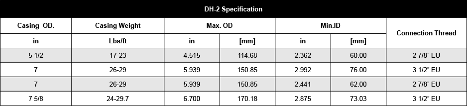 DH-2表格