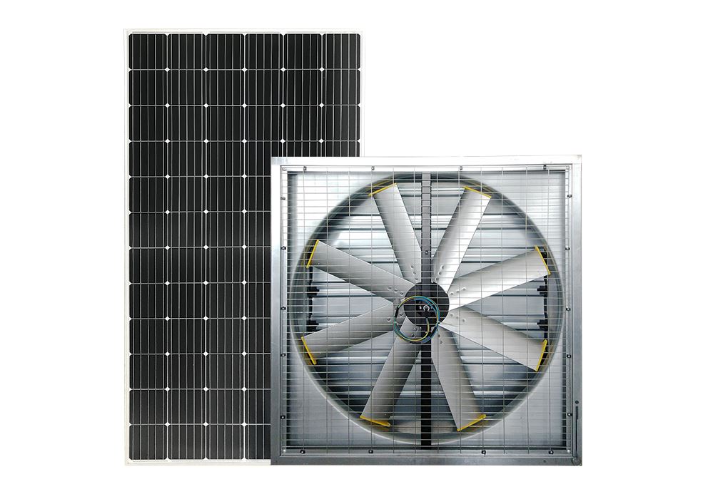 solar industrial exhaust fan