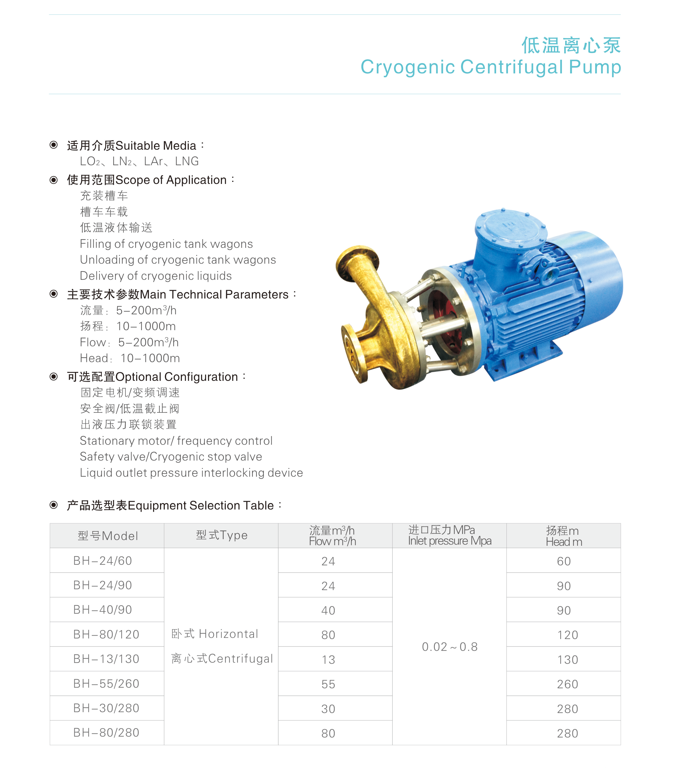 cryogenic pump