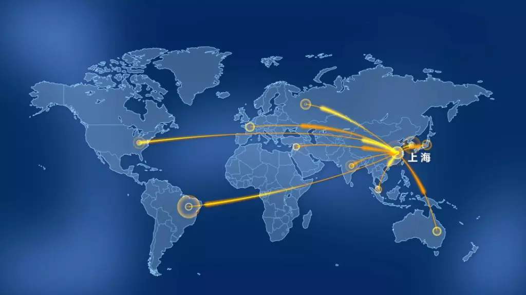覆盖全球主要地区的服务网络