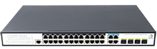 24 Ports 10/100/1000M Managed Ethernet Switch with 4 Gigabit Combo Uplink,benchu-group