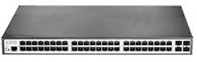 48 Ports 10/100/1000M L2+ Managed Ethernet Switch with 4 Gigabit Combo,benchu-group