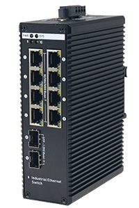 8 ports industiral switch with 2 SFP