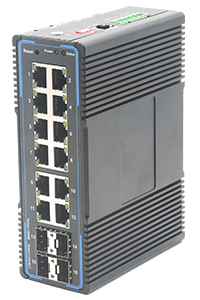 16 Ports 10/100/1000Mbps RJ45 and 4 Gigabit SFP Managed Industrial Switch