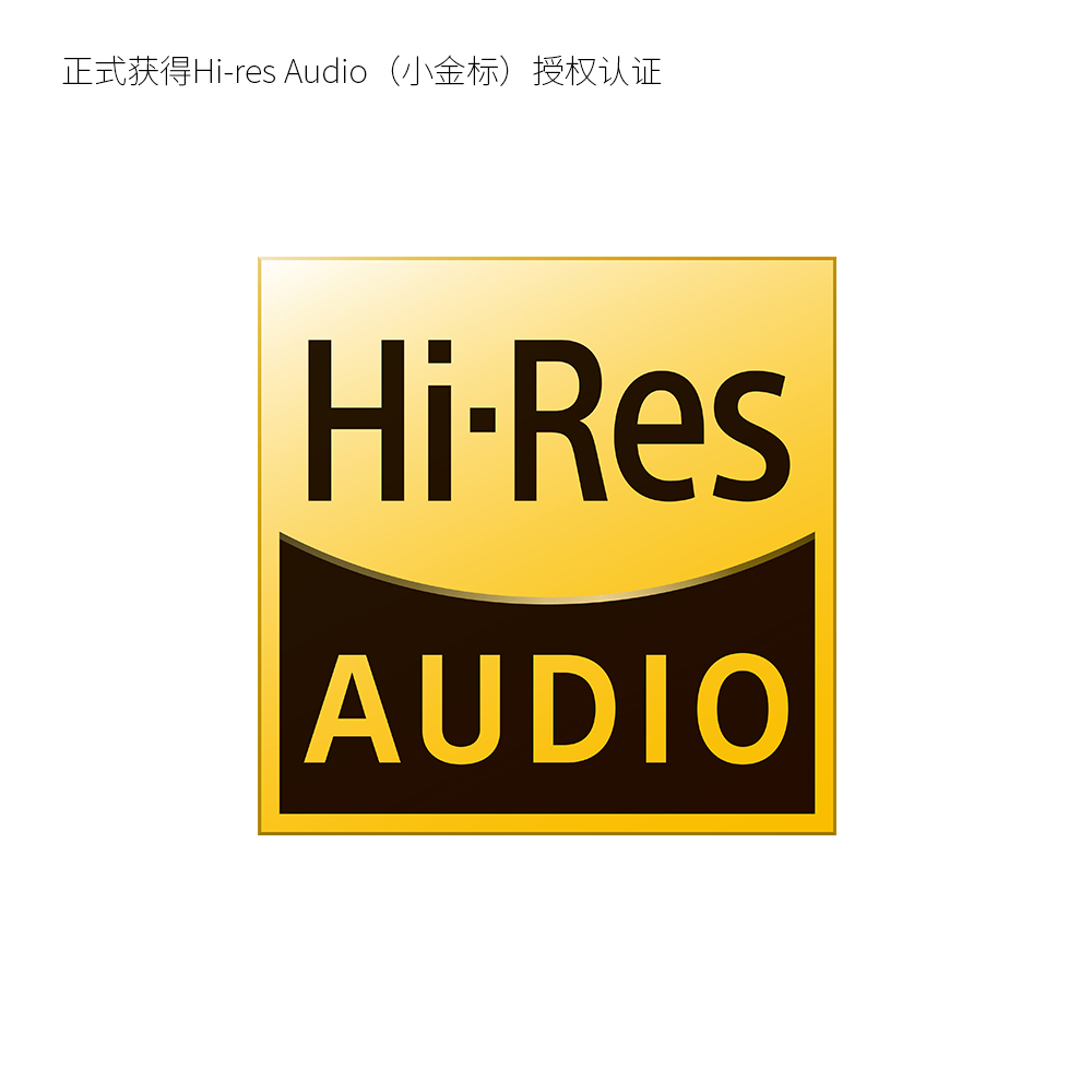 飞傲正式获得Hi-res-Audio-小金标授权认证