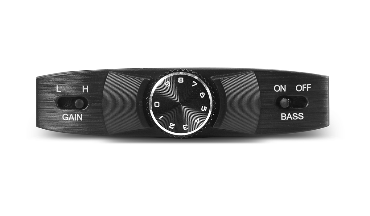 Portable Headphone Amplifier Black with fully discrete bass boost Fiio A3 