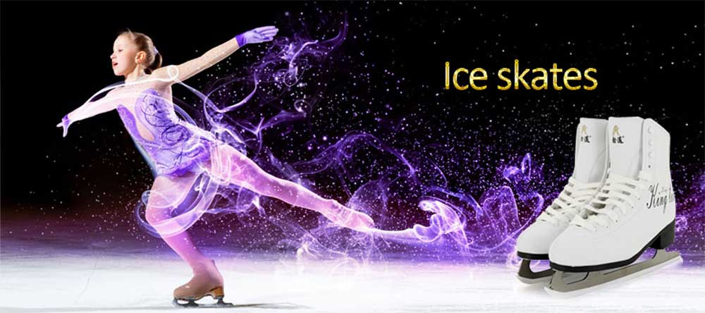 ICE SKATING SHOES—figure skates