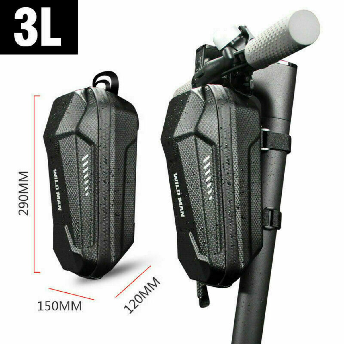 show original title Details about   Wild Man EVA Hard Shell Electric Scooter Storage Bag For XIAOMI mijia M365 NEW
