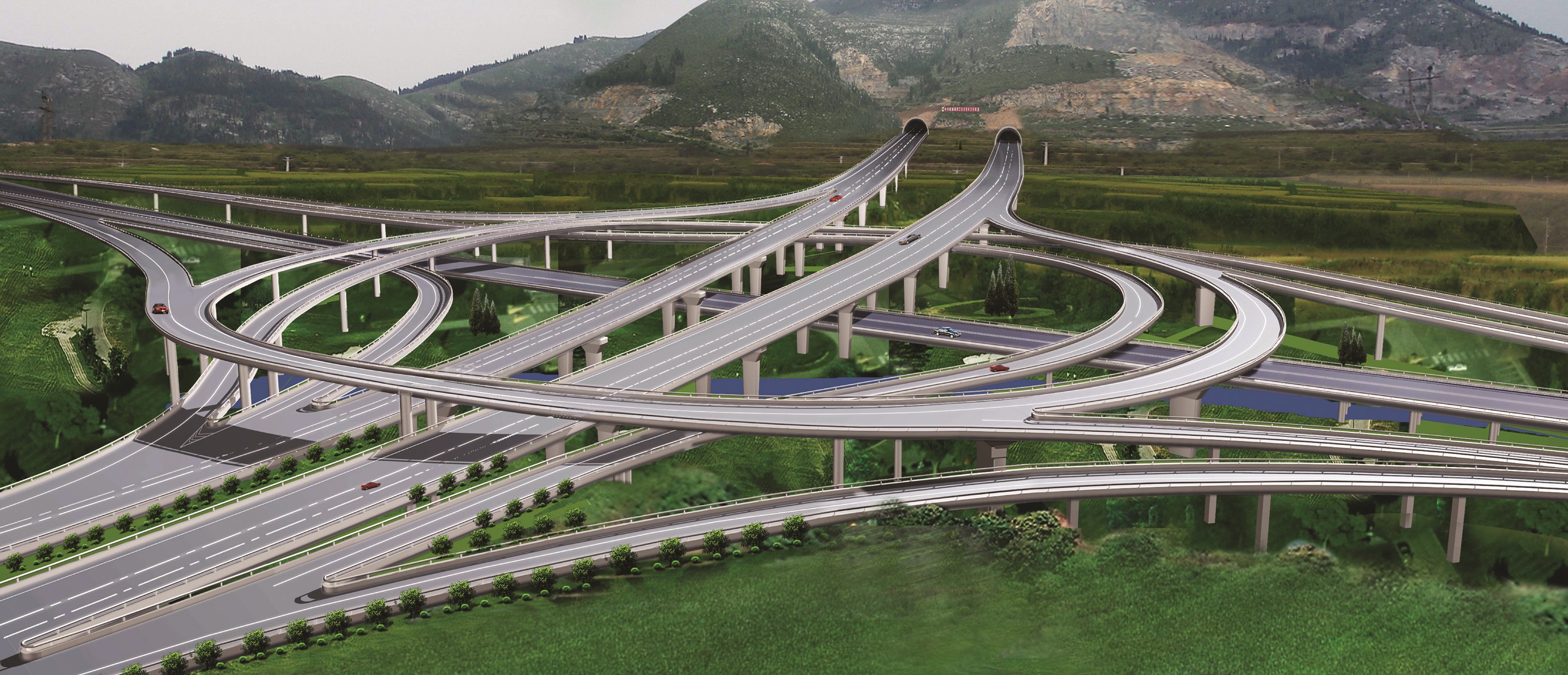 HighwayProjects公路工程——选择1：山东济莱高速公路