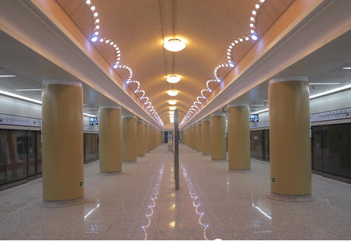 2014年度市政基础设施结构长城杯银质奖工程—地铁十五号线安立路站1