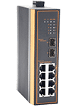 8 Port Managed Industrial PoE Switch with 2 SFP