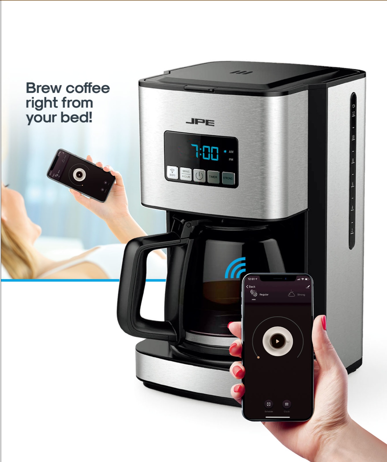 Smart coffee machine with APP -ZHONGNAN （ZHUHAI) SMART HOME